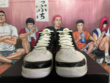 Basketball Sneakers in Black, Yellow, and Cream