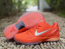 Nike Kobe 6 Basketball Sneakers Violent Orange