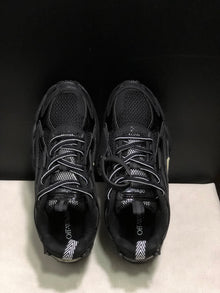 Off-White Be Right Back Black Lace-Up Dad Sneakers