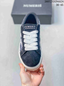 NUMERIS JXD294A24 Low-Top Sneakers Navy White