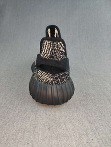 Yeezy 350 V2 Black Reflective-Style Sneakers