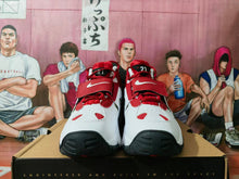 Nike Basketball Sneakers White and Red
