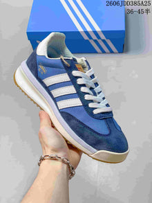 adidas SL 72 Blue and White Retro Sneakers