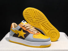 BAPE STA Low-Top Sneakers Grey Yellow