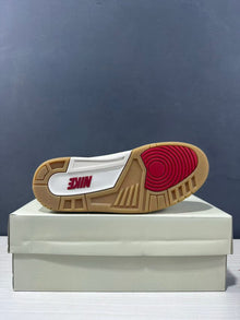 Jordan Air Jordan 3 Retro Year of the Horse Sneakers Cream Red