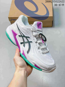 ASICS Resolution Speed FF 4 Tennis Shoes White