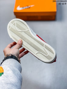 Nike Blazer Low '77 Jumbo Sneakers White Red