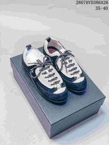 Chanel 26SS Black and White Low-Top Sneakers 2607HVD386A26