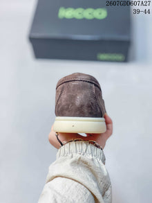 ECCO 722070QEE Brown Penny Loafers