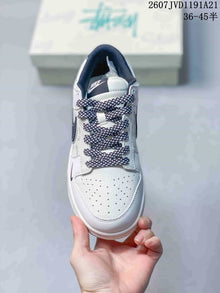 Nike SB Dunk Low x Stussy White Black Sneakers