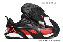Jordan Heir 1.0 Basketball Shoes, Black and Red, Style 8022