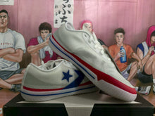 Converse White Blue Red Low-Top Sneakers