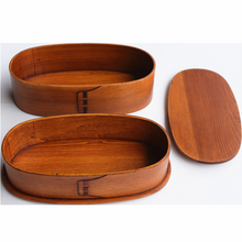 Japanese Cedar Bento Box - Oval Snack Container