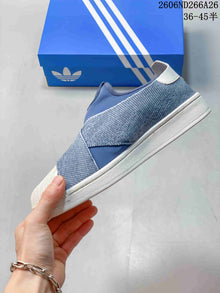 adidas Originals Superstar 2 Blue Slip-On Sneakers