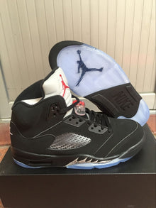 Jordan Air Jordan 5 High-Top Sneakers Black Silver