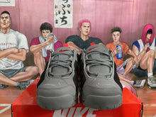 Nike Gray Black Sneakers with Red Details
