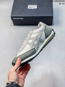 Onitsuka Tiger EDR 78 Retro Sneakers in Cream and Sage