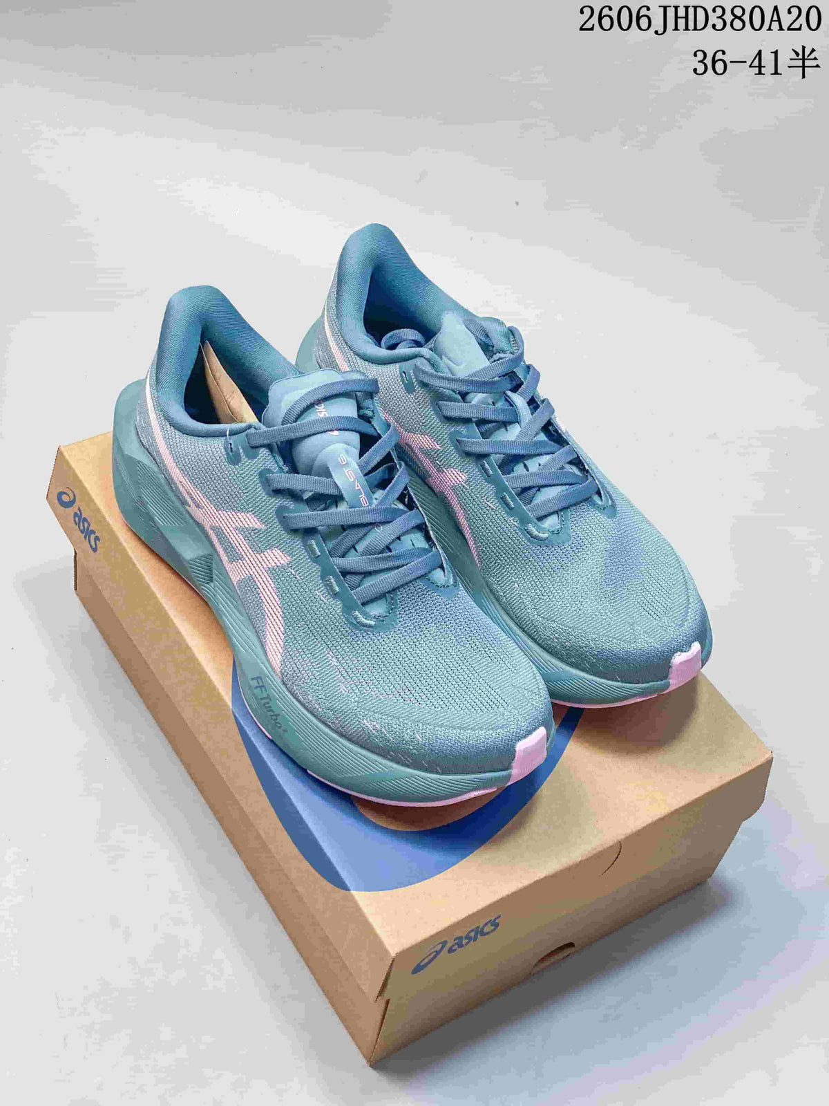 ASICS NOVABLAST 6 Running Shoes Blue Pink 1012C008-405