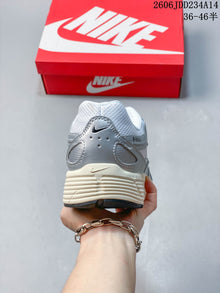 Nike P-6000 Silver Retro Low-Top Sneakers