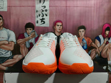 Nike Air Zoom Basketball Shoes White and Orange