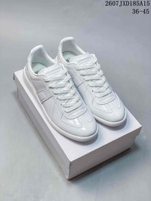 Maison Margiela S57WS0236 White Calfskin Sneakers