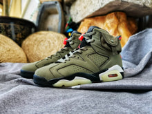 Air Jordan 6 TS 3M High-Top Sneakers Olive