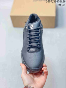 ECCO BIOM Black Lace-Up Sneakers 2607JHD376A26