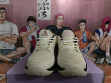 Jordan Basketball Sneakers Beige Black and Pink