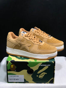 BAPE Bape Sta Low Sneakers Wheat