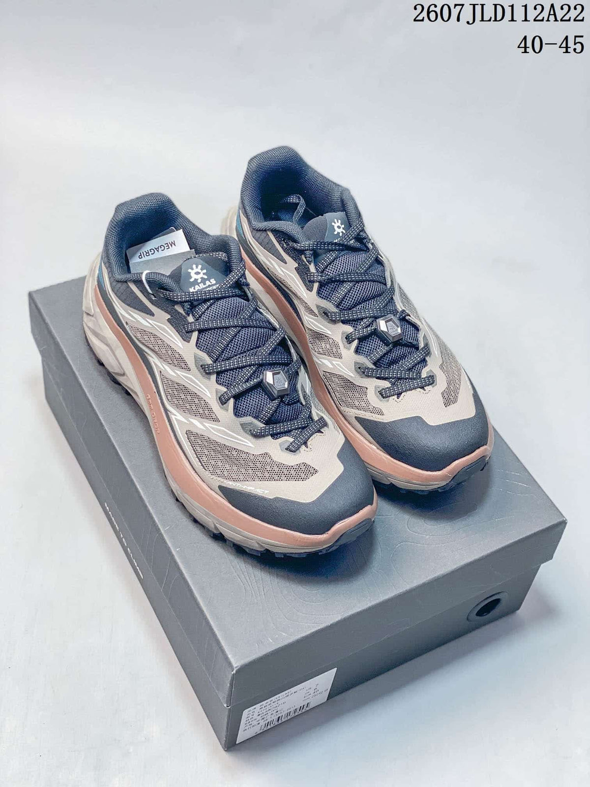 Kailas C4 Men's Trail Running Shoes, Navy and Gray