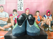 Nike Basketball Shoes in Green, Black and Blue