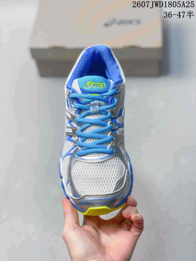 ASICS Gel-Nimbus 16 Running Sneakers White Blue Yellow 712750QWU