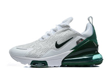 Nike Air Max 270 Sneakers White and Dark Green