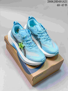 ASICS MEGABLAST Running Shoes in Blue or Charcoal