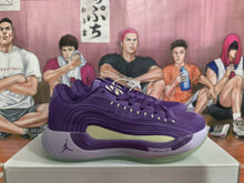 Jordan Purple Basketball Sneakers