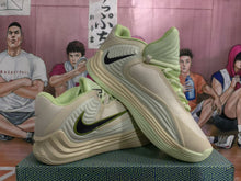 Nike Cushion 3.0 Basketball Sneakers Beige and Lime