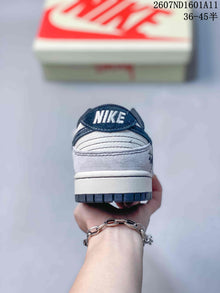 Nike SB Dunk Low Off-White White Navy Sneakers 2607ND1601A11