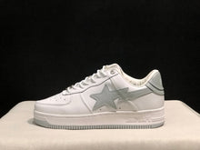 BAPE Bape Sta Low Sneakers White and Gray