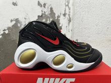 Nike Flight Black Red Gold Basketball Sneakers