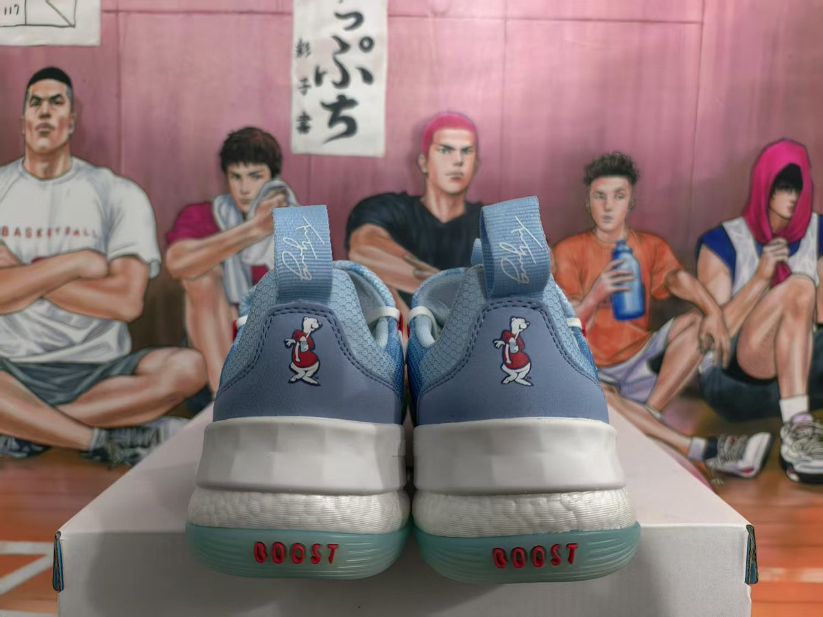 Blue Basketball Sneakers