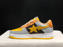 BAPE STA Low-Top Sneakers Grey Yellow