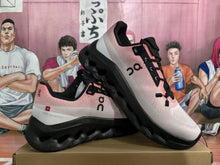 On Cloudmonster Sneakers in Pink and Black