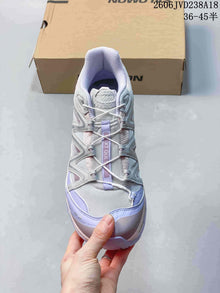 Salomon XT-Quest ATHR Trail Sneakers in Silver and Lavender
