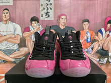 Nike Air Foamposite One Pink and Black Basketball Shoes