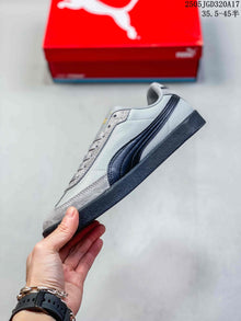 PUMA Club II Era Gray Low-Top Sneakers