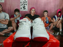 Nike Basketball Shoes White Red