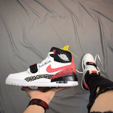Air Jordan Legacy 312 White Black Red Sneakers