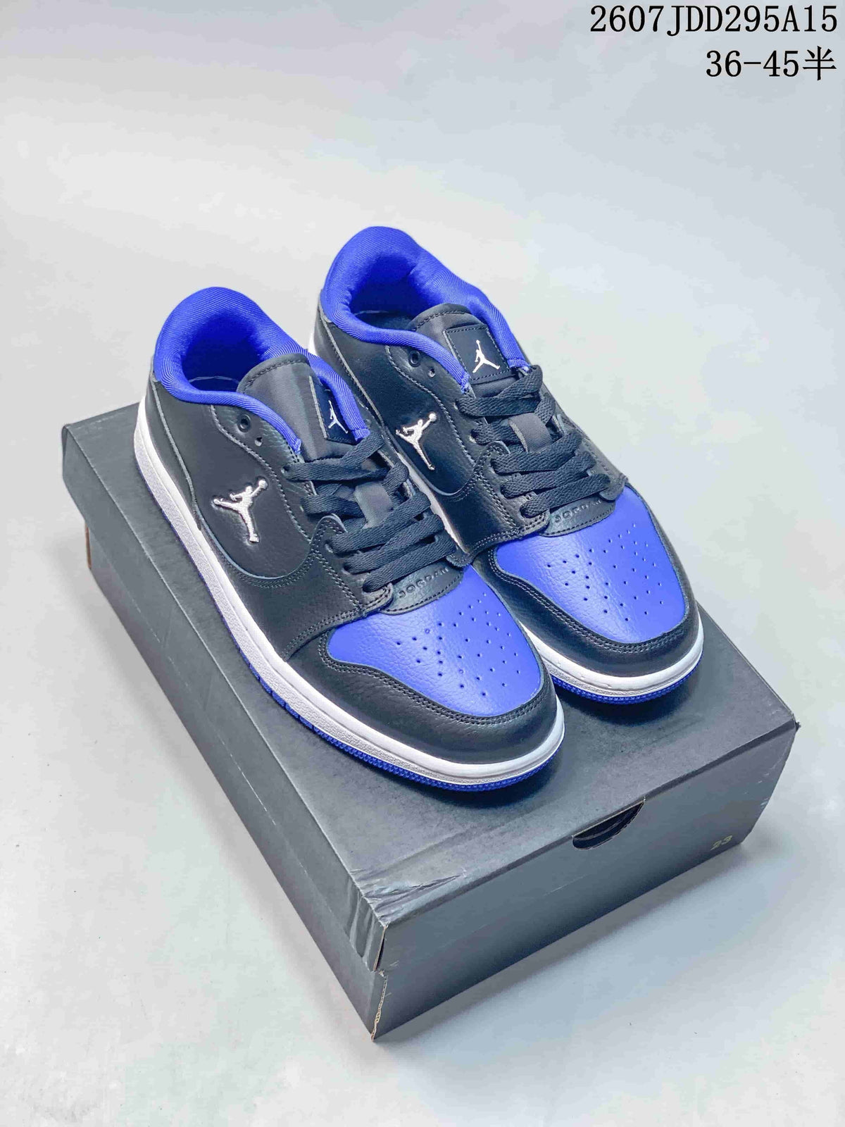 Jordan Air Jordan 1 Low Sneakers Black Blue 2607JDD295A15