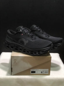 On Cloudmonster 3 Black Running Sneakers