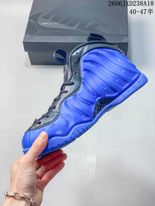 Nike Foamposite Pro Basketball Shoes Blue 624041-403